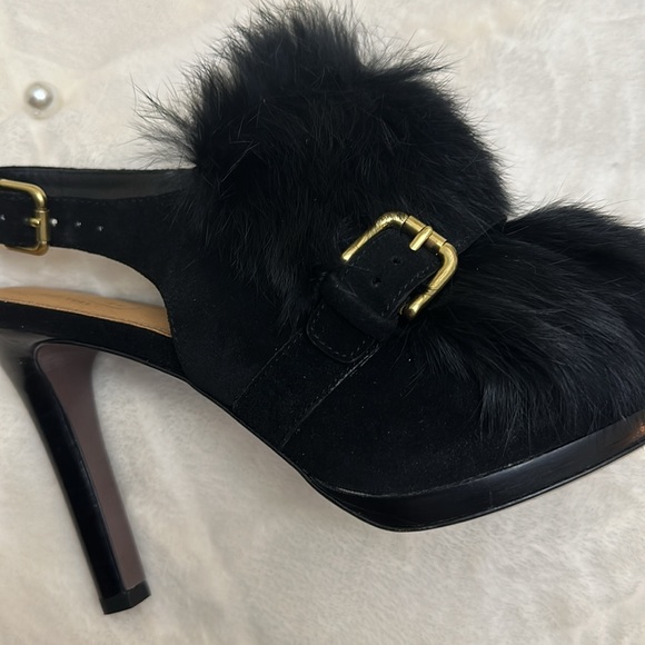 Coach BEA Silky Suede/Rabbit - Picture 6 of 6